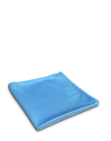 Blue Glass and Window Towel