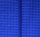 Blue Waffle Wave Towel