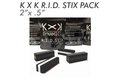 KXK R.I.D. Stix Pack schuurblokken